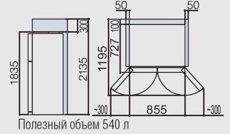 Холодильник HITACHI r-w 662 fpu3x ggr купить с доставкой по Москве и Московской области в интернет-магазине ТехноВегас