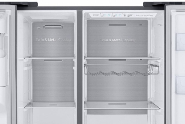 Холодильник Side by Side Samsung RS68N8671SL нержавеющая сталь купить с доставкой по Москве и Московской области в интернет-магазине ТехноВегас