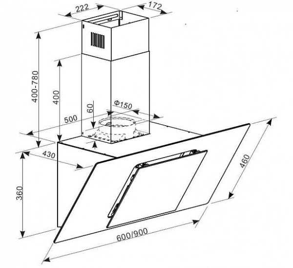 Вытяжка ZIGMUND & SHTAIN K 134.6 B купить с доставкой по Москве и Московской области в интернет-магазине ТехноВегас