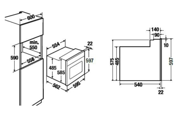 Духовой шкаф KUPPERSBUSCH EEB 6551.0 WX8 Hot Chili купить с доставкой по Москве и Московской области в интернет-магазине ТехноВегас