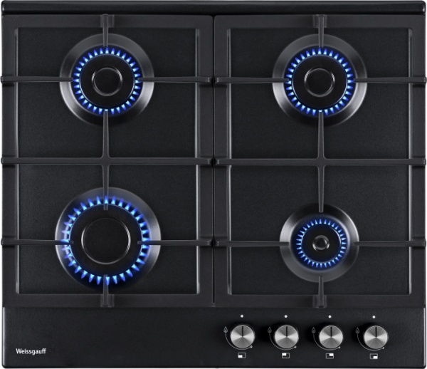 Варочная поверхность WEISSGAUFF HGG 640 BEB купить с доставкой по Москве и Московской области в интернет-магазине ТехноВегас