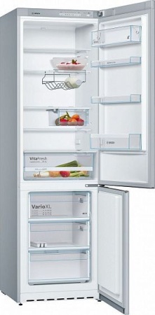 Холодильник Bosch KGV39VL2B серебристый купить с доставкой по Москве и Московской области в интернет-магазине ТехноВегас