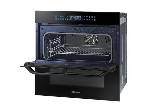 Духовой шкаф Samsung Dual Cook Flex NV75N7646RB черный купить с доставкой по Москве и Московской области в интернет-магазине ТехноВегас