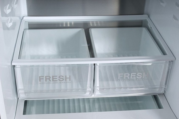 Холодильник HYUNDAI CC4553F черная сталь купить с доставкой по Москве и Московской области в интернет-магазине ТехноВегас