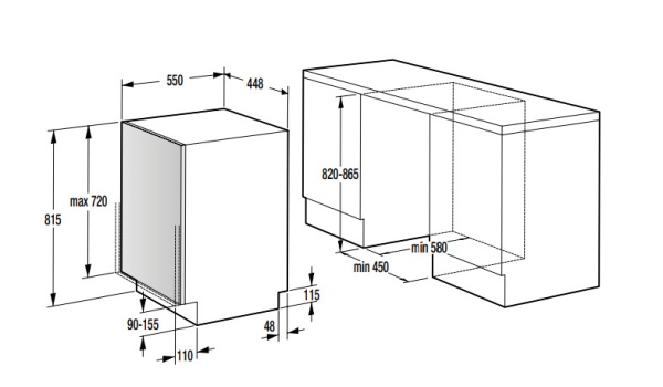 Посудомоечная машина GORENJE GV51011