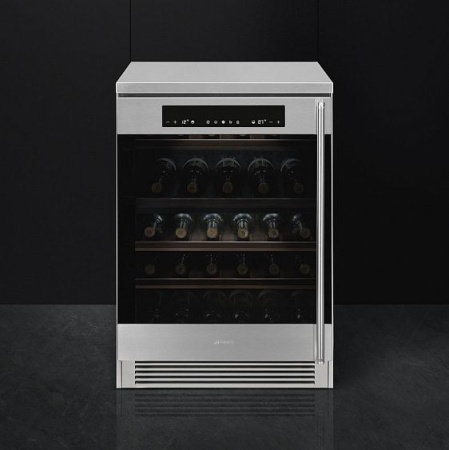 Винный шкаф SMEG CVF338XS купить с доставкой по Москве и Московской области в интернет-магазине ТехноВегас