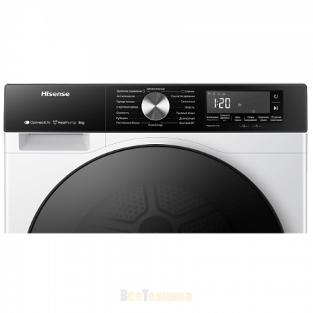Сушильная машина Hisense DH3S802BW4 купить с доставкой по Москве и Московской области в интернет-магазине ТехноВегас
