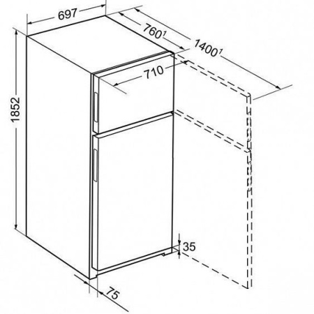 Холодильник Liebherr CTN 5215-20 001 купить с доставкой по Москве и Московской области в интернет-магазине ТехноВегас