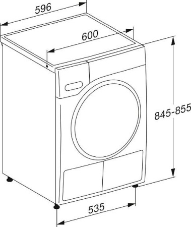 Сушильная машина Miele TWF760WP купить с доставкой по Москве и Московской области в интернет-магазине ТехноВегас
