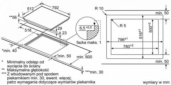 Варочная поверхность Siemens EX 801LVC1 черный купить с доставкой по Москве и Московской области в интернет-магазине ТехноВегас