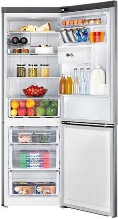 Холодильник Samsung RB31FDRNDSA серебристый купить с доставкой по Москве и Московской области в интернет-магазине ТехноВегас