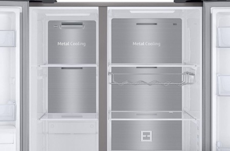 Холодильник Samsung RS63R5591SL нержавеющая сталь купить с доставкой по Москве и Московской области в интернет-магазине ТехноВегас