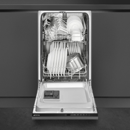 Встраиваемая посудомоечная машина Smeg ST4512EIN купить с доставкой по Москве и Московской области в интернет-магазине ТехноВегас