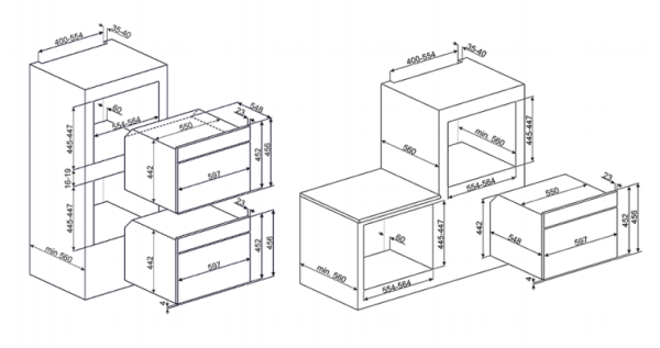 Духовой шкаф SMEG SF4750VCOT купить с доставкой по Москве и Московской области в интернет-магазине ТехноВегас