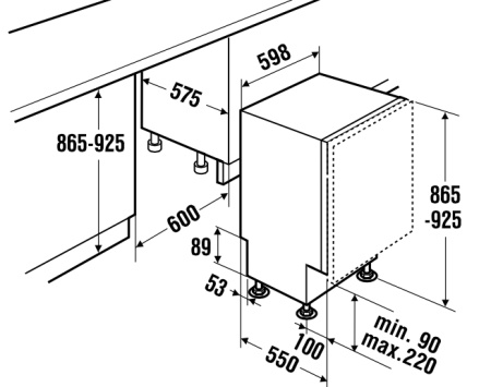 Посудомоечная машина KUPPERSBUSCH IGVS 6509.4 купить с доставкой по Москве и Московской области в интернет-магазине ТехноВегас