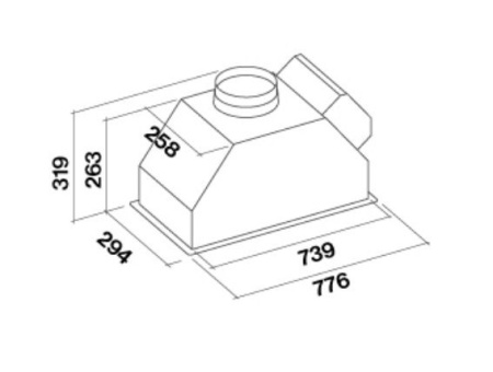 Вытяжка Falmec GRUPPO INCASSO 70 GreenTech купить с доставкой по Москве и Московской области в интернет-магазине ТехноВегас