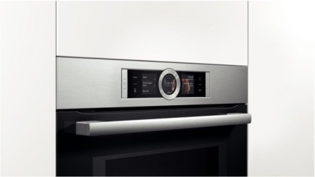Духовой шкаф BOSCH hmg656rs1 купить с доставкой по Москве и Московской области в интернет-магазине ТехноВегас