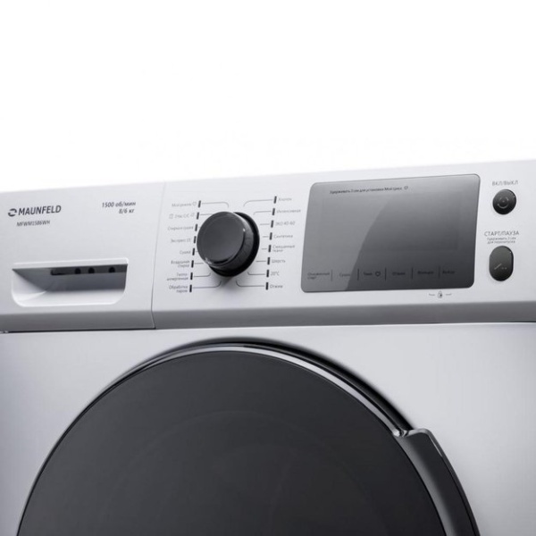 Стиральная машина с сушкой MAUNFELD MFWM1586WH купить с доставкой по Москве и Московской области в интернет-магазине ТехноВегас