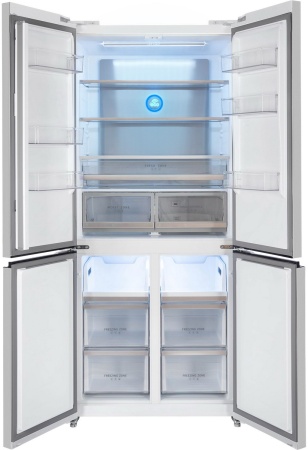 Холодильник HIBERG RFQ-600DX NFGW inverter купить с доставкой по Москве и Московской области в интернет-магазине ТехноВегас