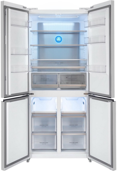 Холодильник HIBERG RFQ-600DX NFGW inverter купить с доставкой по Москве и Московской области в интернет-магазине ТехноВегас