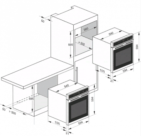 Духовой шкаф KAISER eh 6365 sp купить с доставкой по Москве и Московской области в интернет-магазине ТехноВегас