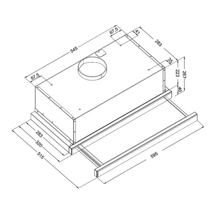 Вытяжка KORTING KHP 6975 X купить с доставкой по Москве и Московской области в интернет-магазине ТехноВегас