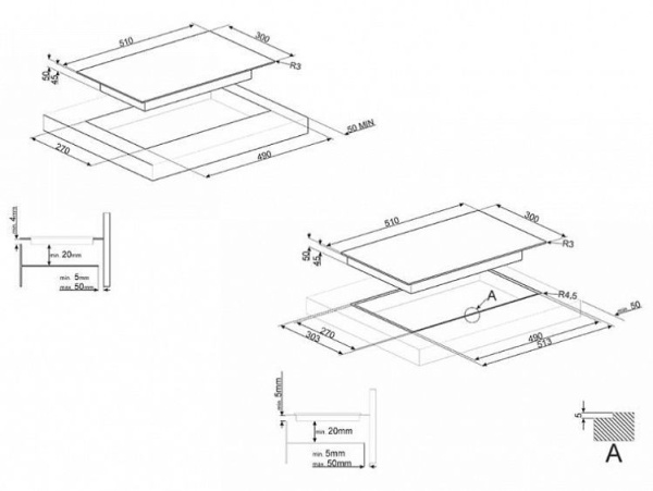 Варочная панель SMEG SE332ED купить с доставкой по Москве и Московской области в интернет-магазине ТехноВегас