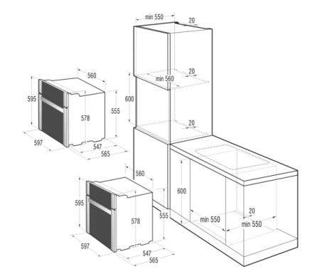 Духовой шкаф GORENJE gp 852 b купить с доставкой по Москве и Московской области в интернет-магазине ТехноВегас