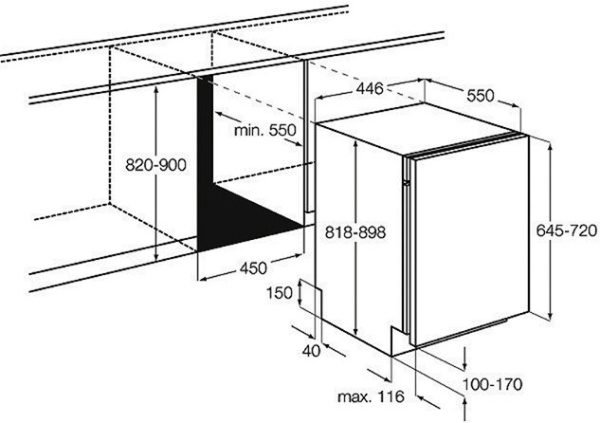 Посудомоечная машина ELECTROLUX esl 4300 ra купить с доставкой по Москве и Московской области в интернет-магазине ТехноВегас