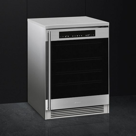 Винный шкаф SMEG CVF338X купить с доставкой по Москве и Московской области в интернет-магазине ТехноВегас