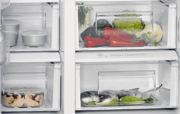 Холодильник side-by-side AEG s 56090 xns1 купить с доставкой по Москве и Московской области в интернет-магазине ТехноВегас