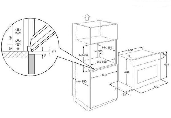 Духовой шкаф AEG ks 8404001 m купить с доставкой по Москве и Московской области в интернет-магазине ТехноВегас