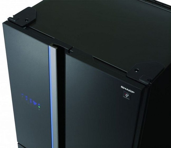 Холодильник Sharp SJ-FS820VBK черный купить с доставкой по Москве и Московской области в интернет-магазине ТехноВегас