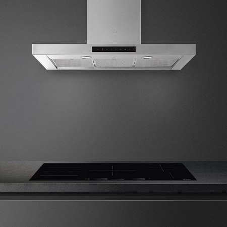 Вытяжка SMEG KICT90BL купить с доставкой по Москве и Московской области в интернет-магазине ТехноВегас