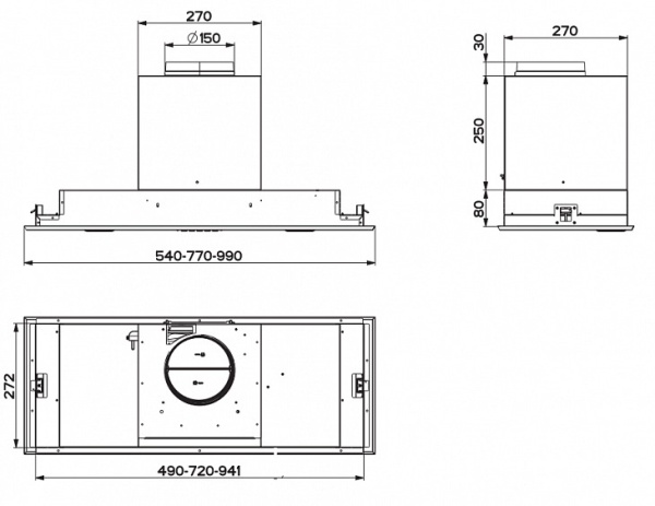 Вытяжка FABER VICTORY 2.0 X A99