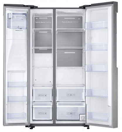 Холодильник Samsung RS58K6537SL серебристый купить с доставкой по Москве и Московской области в интернет-магазине ТехноВегас