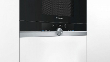 Встраиваемая микроволновая печь SIEMENS be634rgs1 купить с доставкой по Москве и Московской области в интернет-магазине ТехноВегас