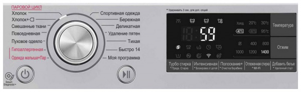 Стиральная машина LG F4J7VS2L