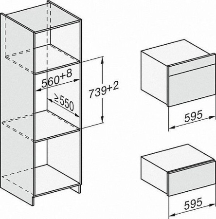 Встраиваемая пароварка MIELE DGC7440X BRWS бриллиантовый белый купить с доставкой по Москве и Московской области в интернет-магазине ТехноВегас