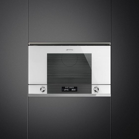 Встраиваемая микроволновая печь SMEG MP122B1 купить с доставкой по Москве и Московской области в интернет-магазине ТехноВегас