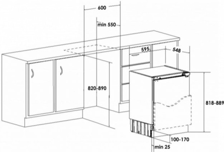 Холодильник SCHAUB LORENZ SLS E136W0M купить с доставкой по Москве и Московской области в интернет-магазине ТехноВегас
