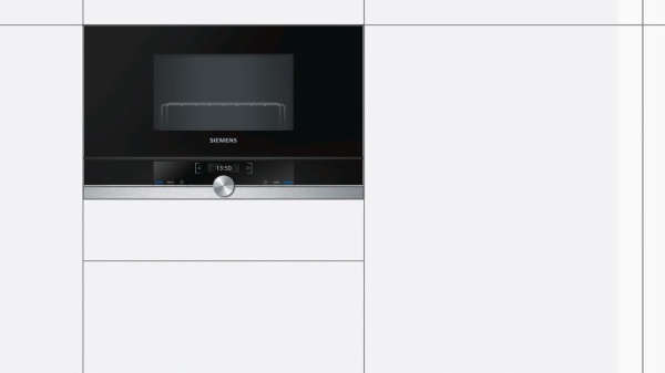 Встраиваемая микроволновая печь SIEMENS be634lgs1 купить с доставкой по Москве и Московской области в интернет-магазине ТехноВегас