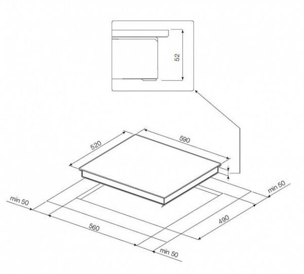 Встраиваемая электрическая варочная панель Graude EK 60.2 WF купить с доставкой по Москве и Московской области в интернет-магазине ТехноВегас