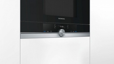 Встраиваемая микроволновая печь SIEMENS bf634lgs1b купить с доставкой по Москве и Московской области в интернет-магазине ТехноВегас