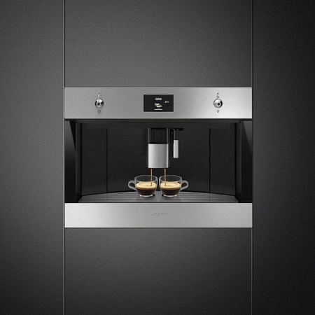 Встраиваемая кофемашина SMEG CMS4303X купить с доставкой по Москве и Московской области в интернет-магазине ТехноВегас