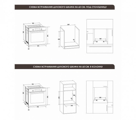 Духовой шкаф SCHAUB LORENZ SLB EB6660 купить с доставкой по Москве и Московской области в интернет-магазине ТехноВегас