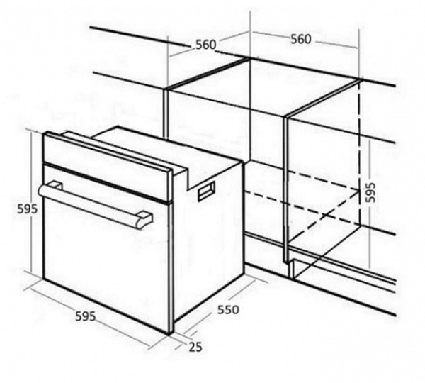 Духовой шкаф KUPPERSBERG SD 693 B купить с доставкой по Москве и Московской области в интернет-магазине ТехноВегас