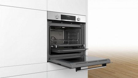 Духовой шкаф BOSCH hbg 43t450 купить с доставкой по Москве и Московской области в интернет-магазине ТехноВегас