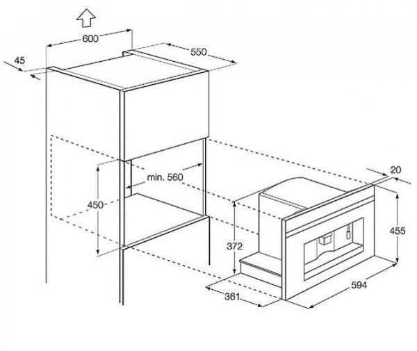 Встраиваемая кофемашина ELECTROLUX EBC  954513 X купить с доставкой по Москве и Московской области в интернет-магазине ТехноВегас