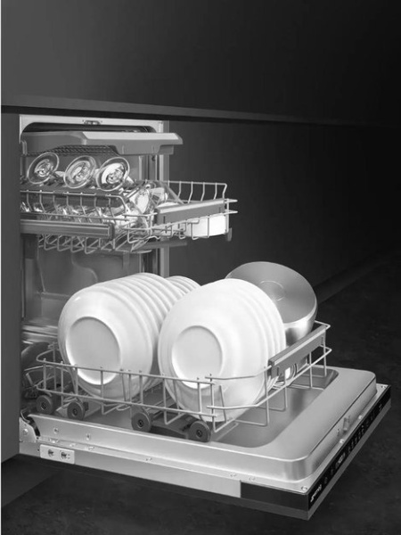 Встраиваемая посудомоечная машина Smeg ST4523IN купить с доставкой по Москве и Московской области в интернет-магазине ТехноВегас